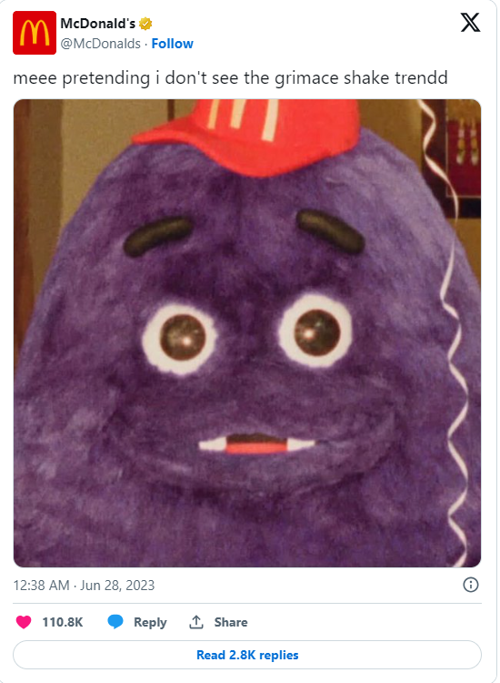 What is the Grimace Shake Trend?
